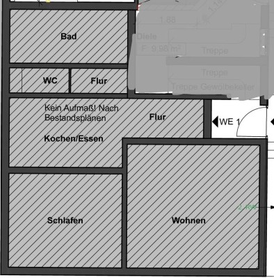 Frisch renovierte 2,5-Zimmer-EG-Wohnung in Sontheim