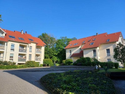 Gehobenes, ruhiges  Wohnen im Schlosspark -  mit Balkon und herrlichem Blick