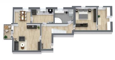 Großzügige 5-Zimmer-Maisonette mit Balkon und Stellplatz in ruhiger Laaber Lage!