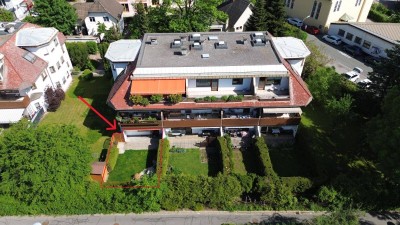 Stilvolle 4-Zimmer-Gartenwohnung mit Tiefgarage &amp; vielseitigem Hobbykeller in Toplage