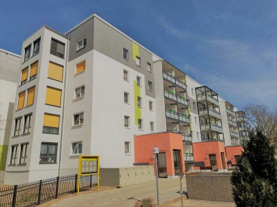 Schmucke 2-Raummwohnung mit schönem großem Balkon und toller Aussicht.