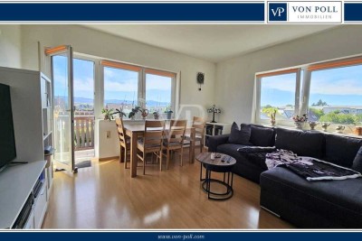 2-Zi.-Wohnung mit EBK, Stellplatz & Balkon mit tollem Blick - solide Kapitalanlage in zentraler Lage