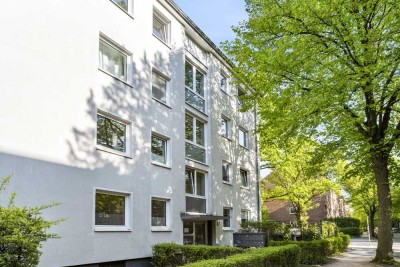 Provisionsfrei - leerstehende Eigentumswohnung mit Balkon, zentral in Barmbek