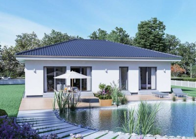 NEUBAU: Lichtdurchflutet, modern und offen: Bungalow INKL. Grundstück in Panstorf