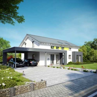 2FH-Den Winter  im eigenen Garten erleben- bauen Sie mit BIEN ZENKER Ihr TRAUMHAUS inkl. Baugrundstü