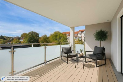 Repräsentative Neubauwohnung im Herzen von Prien