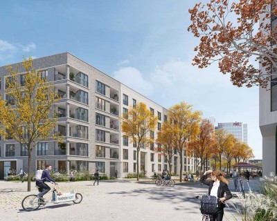 Moderne 4-Zimmer-Wohnung in Düsseldorf mit Balkon und Tiefgarage