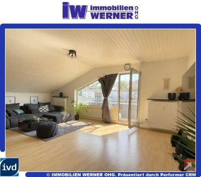 ***Gepflegte 2,5-Zimmer-DG-Wohnung mit Balkon in RO/ Aisingerwies***