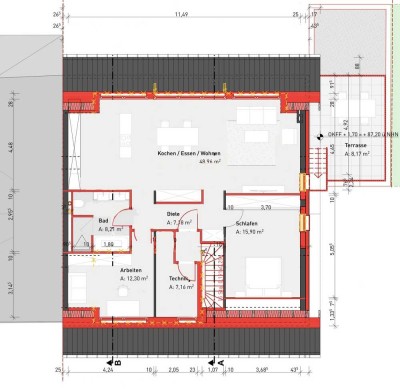 Stilvoll wohnen mit Blick ins Grüne – großzügige 3-Zimmer-Wohnung in Hoffnungsthal