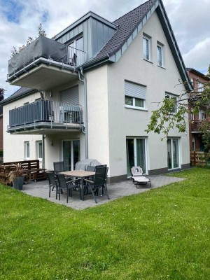 Schicke 2 Zi DG-Whg im Appartement Stil mit gehobener Ausstattung, Balkon, Garten, in Eschweiler