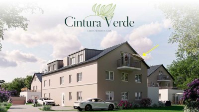 NEUBAU: 2-Zimmer-Dachgeschosswohnung - mit Aufzug und West-Balkon!