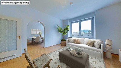 Modernisierte 3-Zimmer-Wohnung mit EBK in St. Leonhard !!!