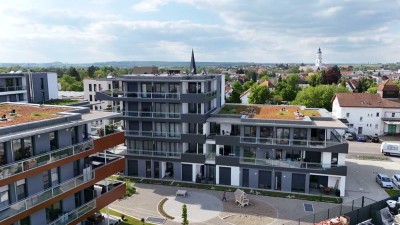 DER PREIS IST HEIß: TRAUMHAFTE NEUBAU-WOHNUNG IM 1. OG MIT SÜDAUSRICHTUNG MITTEN IN LANGENAU