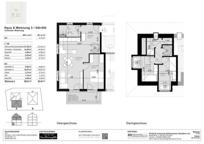 Exklusiver Neubau, zwei villenartige, moderne Häusern mit jeweils 4 Wohnungen in Untermenzing