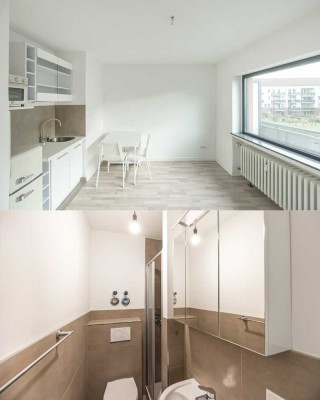 Modernes 1-Zimmer-Appartement mit Balkon und Stellplatz in Toplage am York-Ring