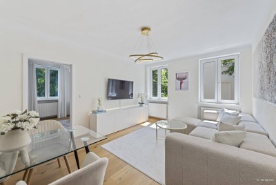 Investment mit Charme - top-sanierte 2 Zimmerwohnung in Grünruhelage Nähe Hütteldorf - sofort bezugsfertig!