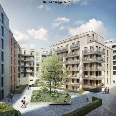 Exklusive 2-Zimmer-Wohnung in Kieler Altstatt mit luxuriöser Innenausstattung und großem Balkon