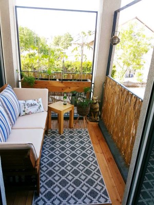 NEU: Single-Wohnung in KA-Hagsfeld, schön, ruhig, Küche, Balkon, S-Bahn