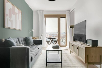 Neubau 2Zi Wohnung mit Freifläche, Rooftop, Fitnessraum, Lounge in unmittelbare Nähe zum Hauptbahhof