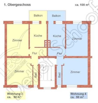 - sofort frei - Helle NICHT renovierte 2-Zimmer-Wohnung mit Balkon / Loggia und EBK in Kiel