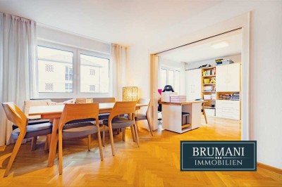 Ruhiges und hochwertiges Wohnen im Herzen Freiburgs: 5-Zi-ETW in Freiburgs Innenstadt mit Südbalkon