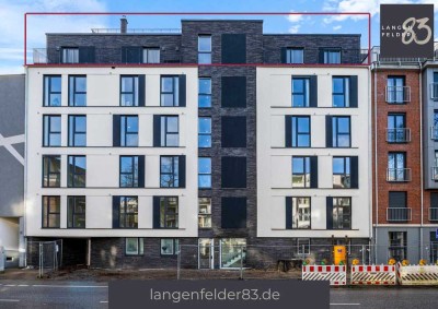 Luxuriöse 4-Zimmer-Penthouse-Wohnung mit hellen Räumen & vier Dachterrassen!