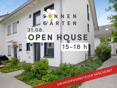 Grunderwerbsteuer geschenkt: Bezugsfertiges 4-Zimmer-Haus mit Süd-Terrasse und eigenem Garten