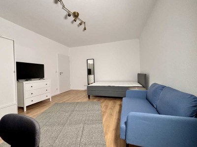 Stilvolle & möblierte 1-Zimmer-Wohnung im Herzen Frankfurts – Zum 01.03. bezugsfertig!