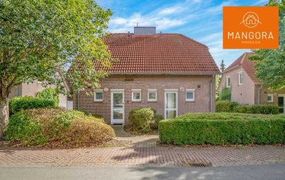 Ein Ferienhaus, das Meer verspricht