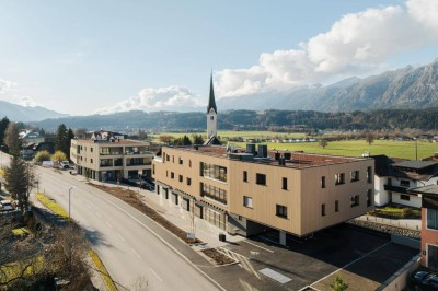 Sie suchen eine Wohnung mit Panoramablick? 3-Zi. Penthouse-Wohnung im Dorf Domizil Kirchbichl zu verkaufen