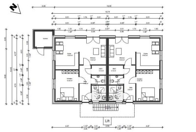 Sicher und komfortabel Leben im Alter 
Neubau mit Balkon, und Fahrstuhl in Apen
barrierefrei für S