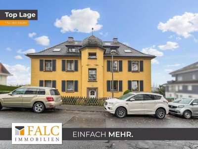 Charmante Dachgeschosswohnung in stilvoller Jahrhundertvilla – Toplage an den Barmer Anlagen