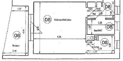 Risiko streuen: passives Einkommen aus 5 ETW im Zentrum von Erfurt, provisionsfrei