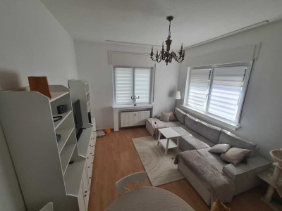 Sehr schöne, gepflegte 3,5 EG-Wohnung mit Balkon! Stadtnah!