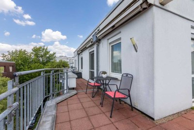 Ready to move in !!! Penthouse-Stil - Möblierte Wohnung in Sachsenhausen