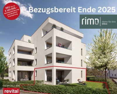 Wohnanlage "RS3" - Tolle 3-Zimmer-Gartenwohnung - Top 2 - PROVISIONSFREI!