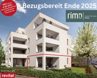 Wohnanlage "RS3" - Tolle 3-Zimmer-Gartenwohnung - Top 2 - PROVISIONSFREI!