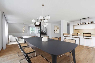 Besondere 4,5-Zimmer Maisonette Neubauwohnung mit Weitblick