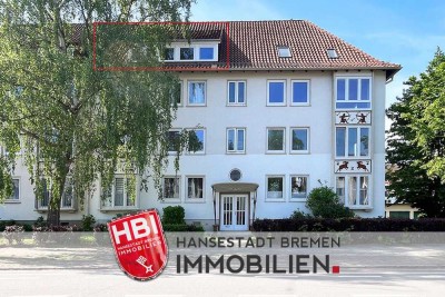 Schwachhausen / Modernisierte 2-Zimmer-Wohnung mit Spitzboden