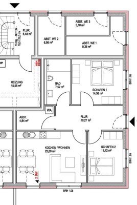 Erdgeschosswohnung in Viöl
