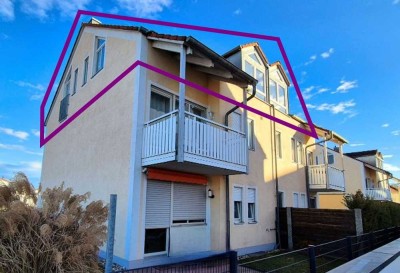 Helle Dachgeschosswohnung in Ingolstadt-Nordost