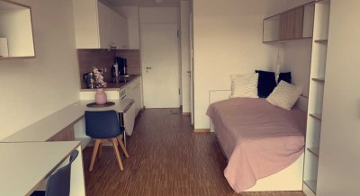 Möbliertes 1 Zimmer Apartment im Campo Novo Mainz an Studenten & Auszubildene