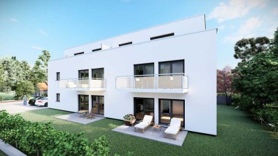 Neubau-Wohnung in BS / Thune  mit 169m² Gartenanteil