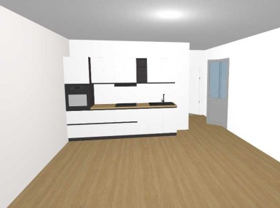 Schicke kernsanierte 2-Zimmer-Wohnung mit Balkon – KfW 55-Standard, Erstbezug ab Januar 2026