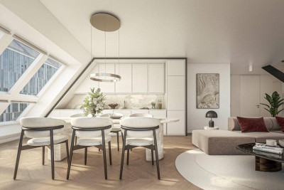 Beeindruckende 3-Zimmer-Maisonette mit Terrasse - ANDEA Parkside Residences