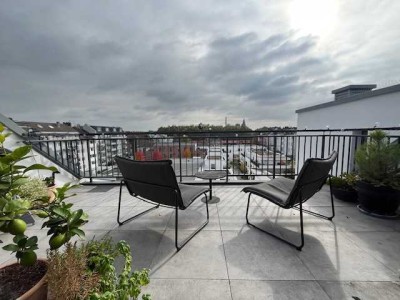 Grosse 1 Zimmer Wohnung mit Balkon in Düsseldorf Friedrichstadt