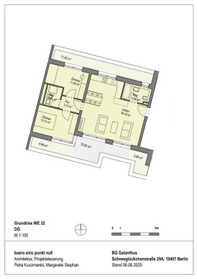 Tolle Dachwohnung mit 2 Schlafzimmern m. Südblick!