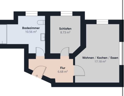 Neuwertige 2 Zimmerwohnung in Sommerkahl