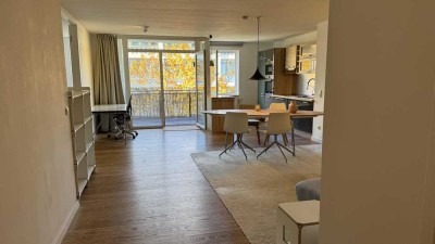 Charmantes Loft mit Balkon und Schlafzimmer in Mitte/Kreuzberg
