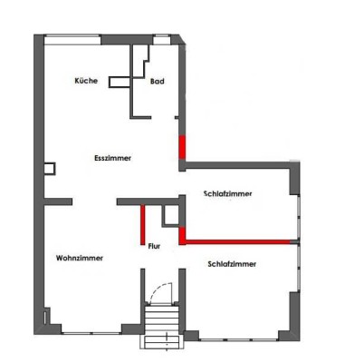 Vollmöblierte 4-Zimmer-Wohnung mit tollen hohen Decken